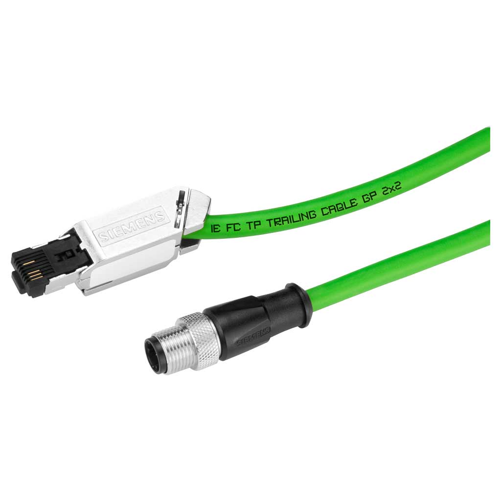 IE Connecting Cable M12-180/RJ45, 10 m