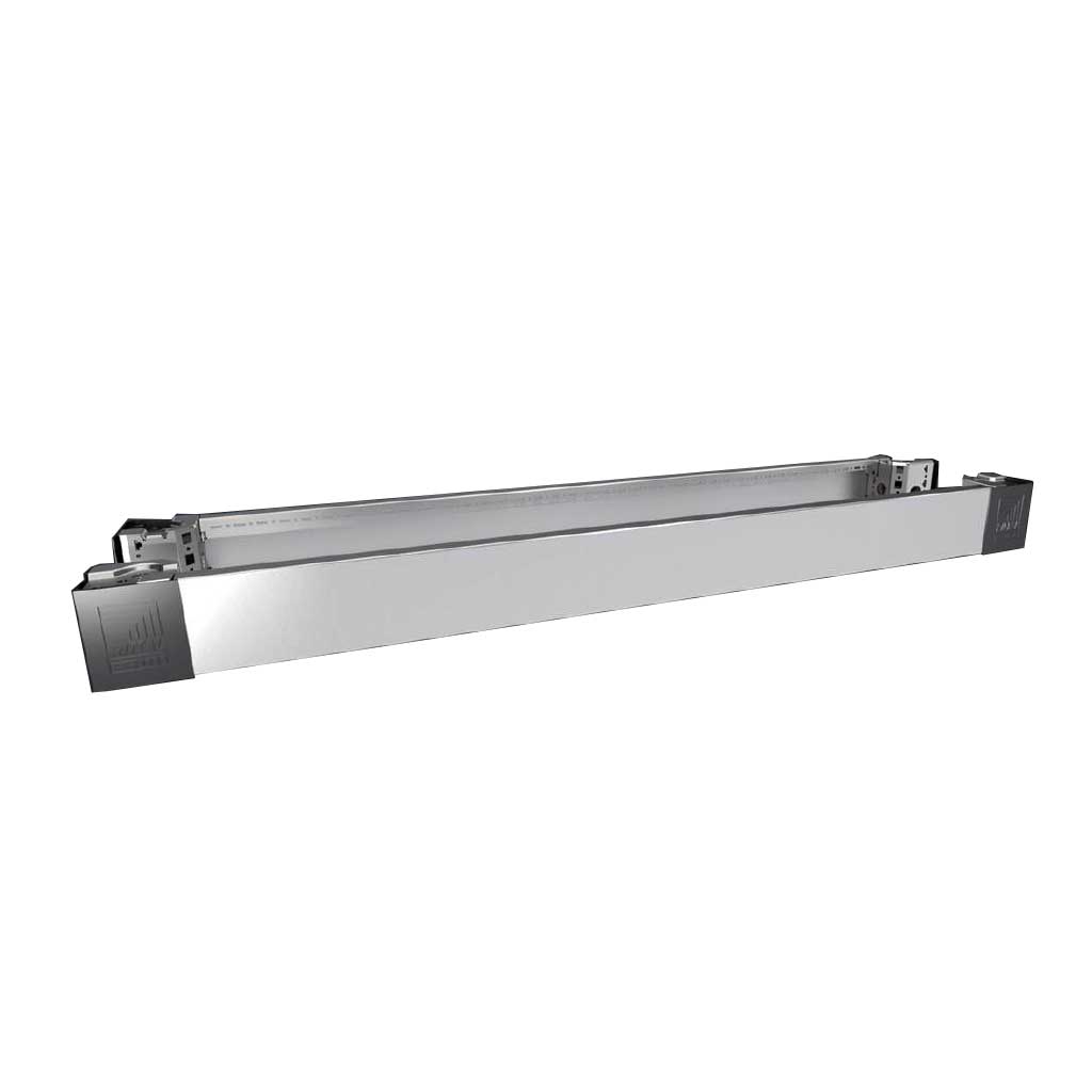 VX Zocalo frontal/trasero 1200X100 INOX, 2 P.