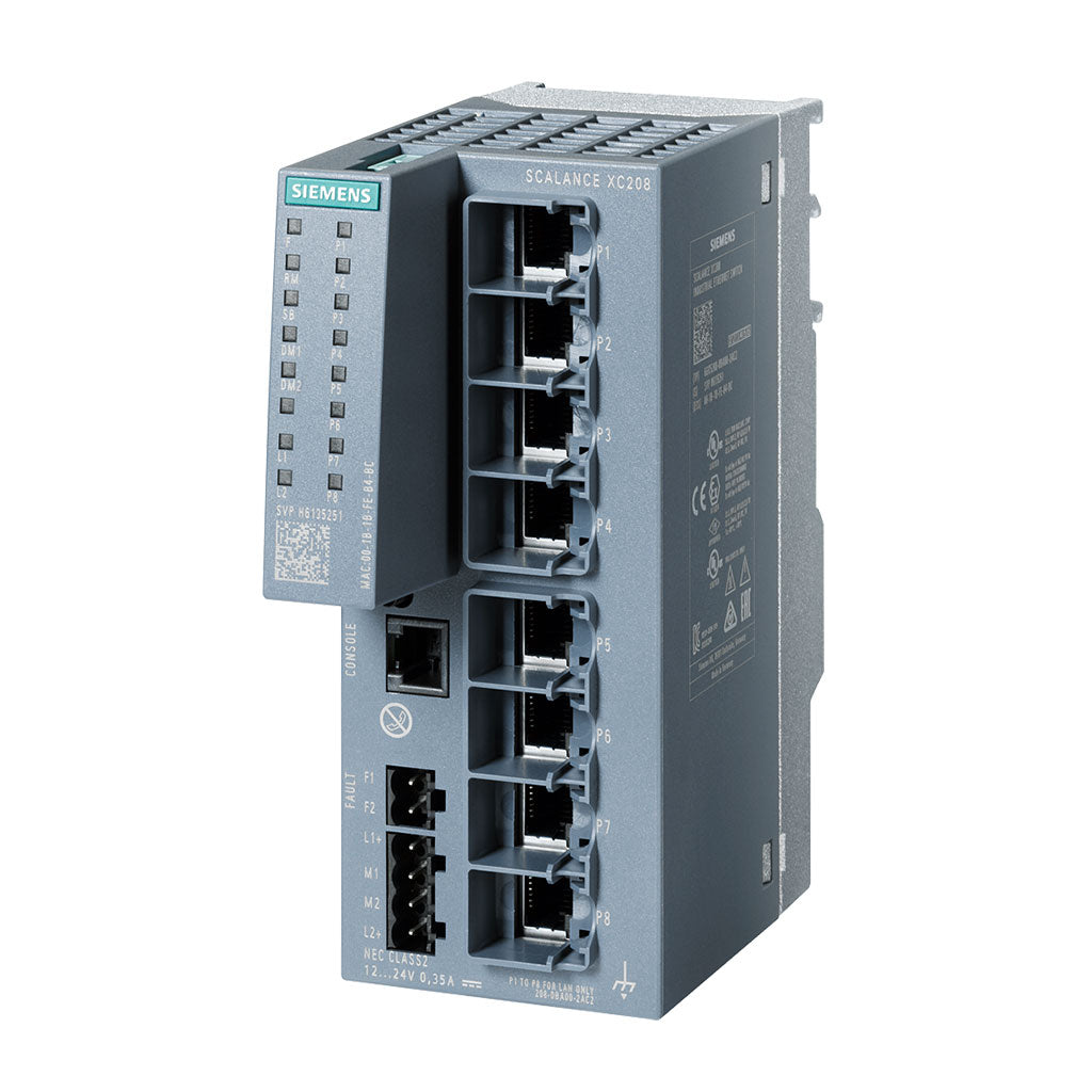 SCALANCE XC208 10/100MBIT/S 8 x RJ46