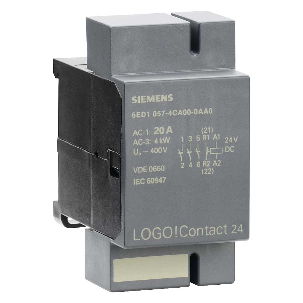 Contactor LOGO! DC24V,3NA/1NC