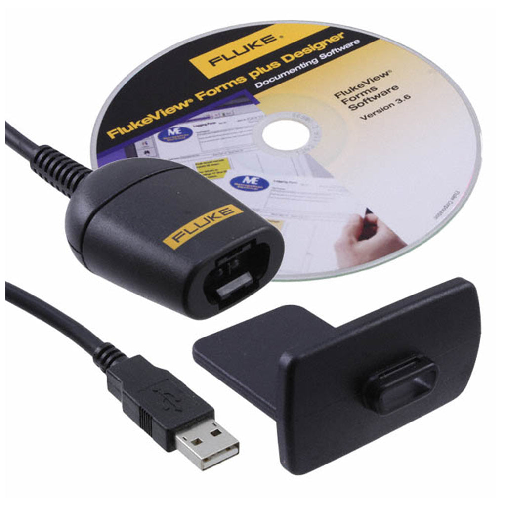 Software FlukeView Forms v 3.0 + cable PC para Serie 180, 1650 y 1550B