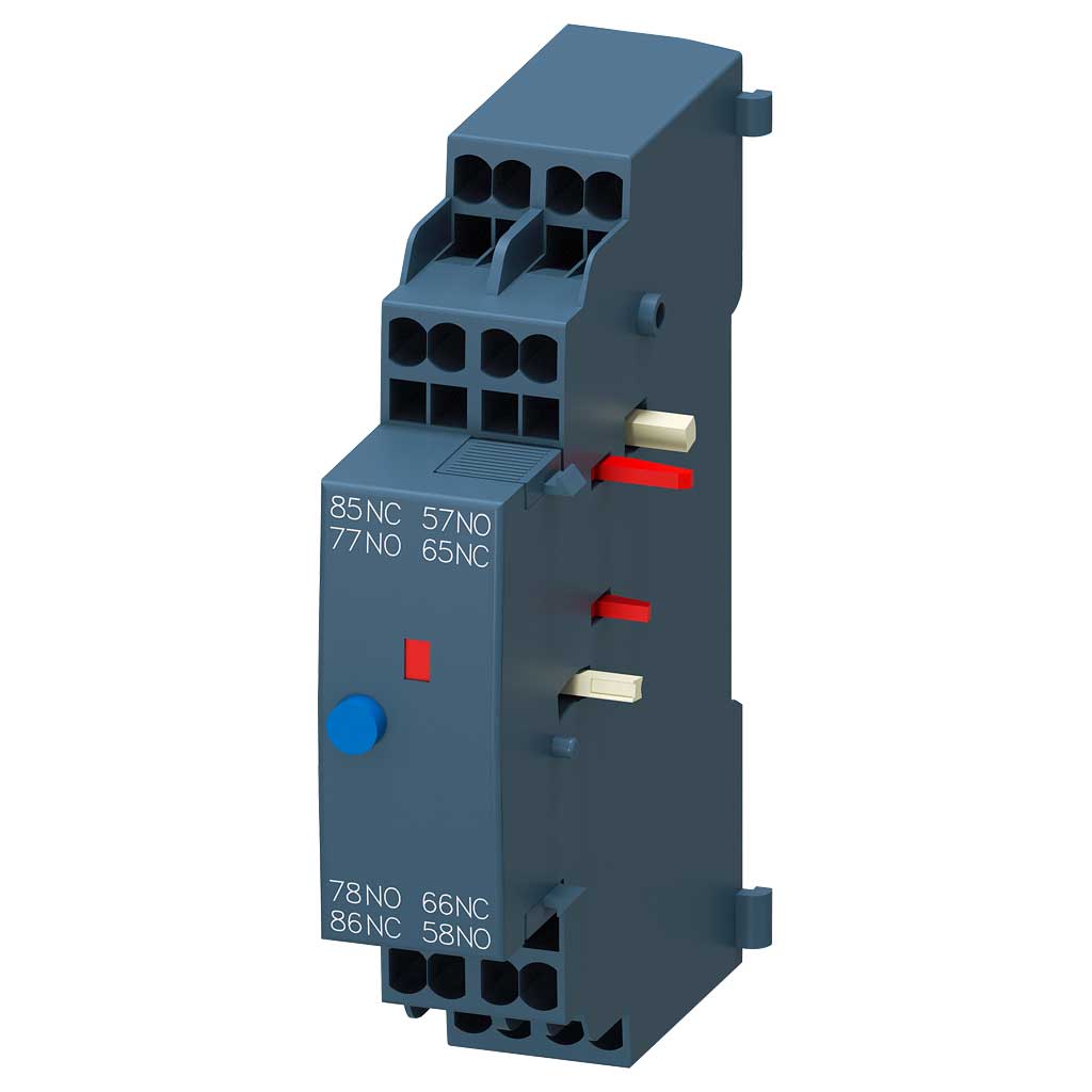 C. Aux. Lateral, Alarma 1NA+1NC, S00…S3, Conex. Resorte