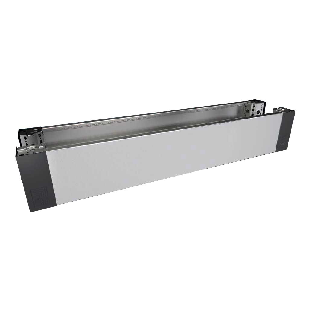 VX Zocalo frontal/trasero 1200X200 INOX, 2 P.