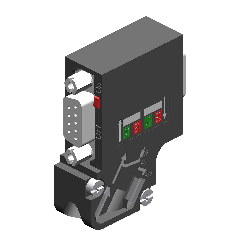 Con. de conex. p. PROFIBUS, 35 grd.