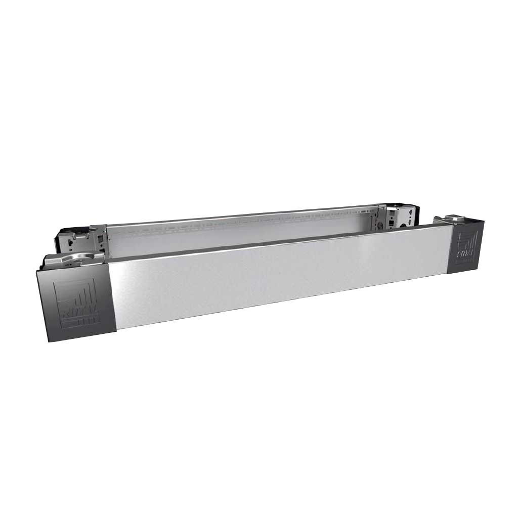 VX Zocalo frontal/trasero 800X100 INOX, 2 P.