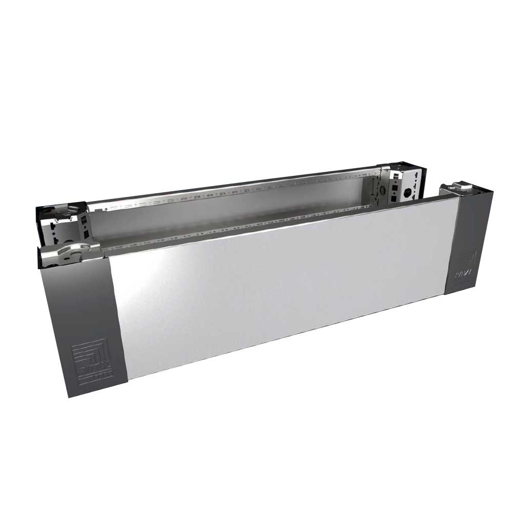 VX Zocalo frontal/trasero 800X200 INOX, 2 P.