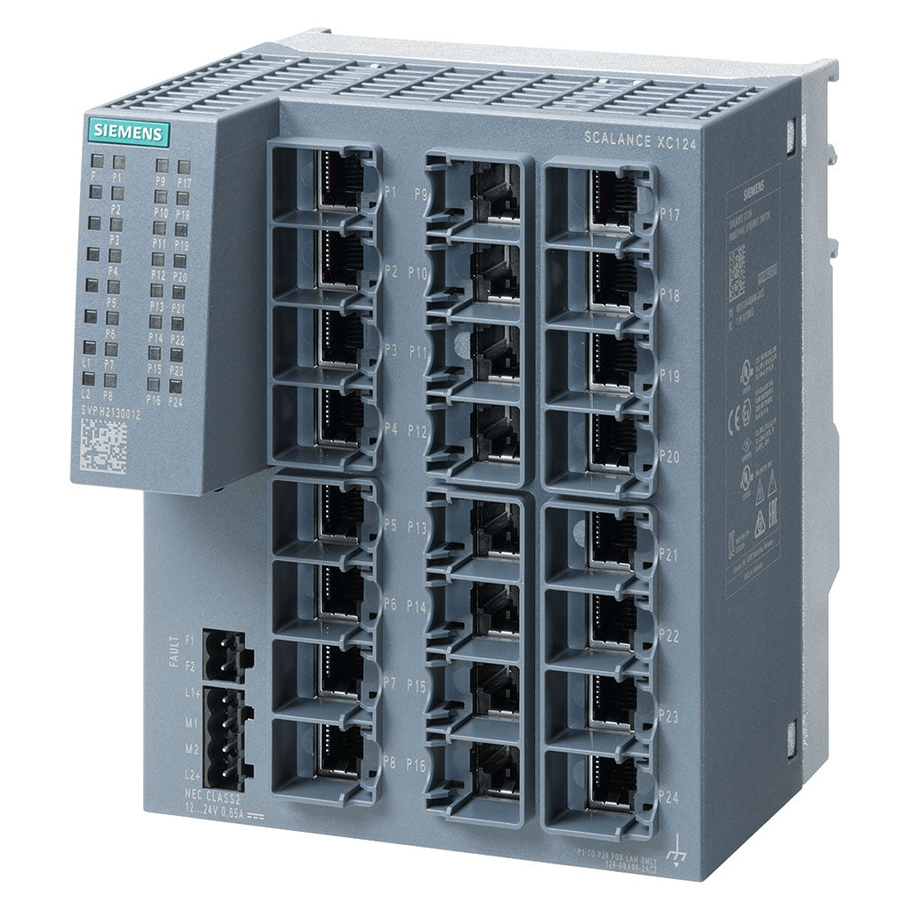 SCALANCE XC124 10/100MBIT/S 24 x RJ45