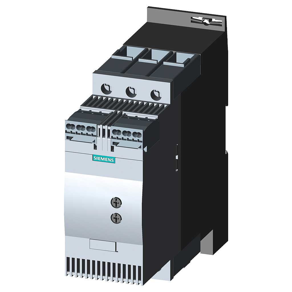 Arrancador S2  22 kW a 400 V, 45 A, 110-230V ACDC, conexión resorte