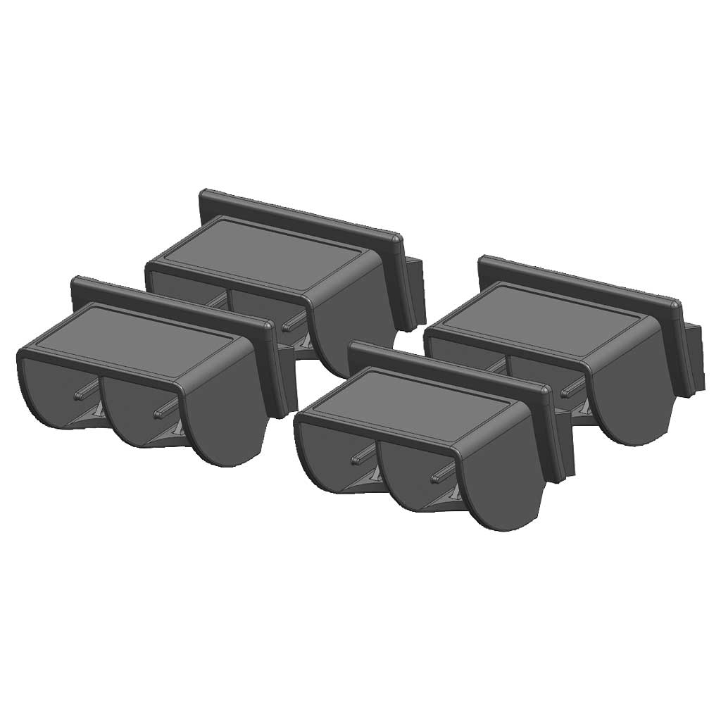 S7-1200 Dual Port RJ45 alivio tracción